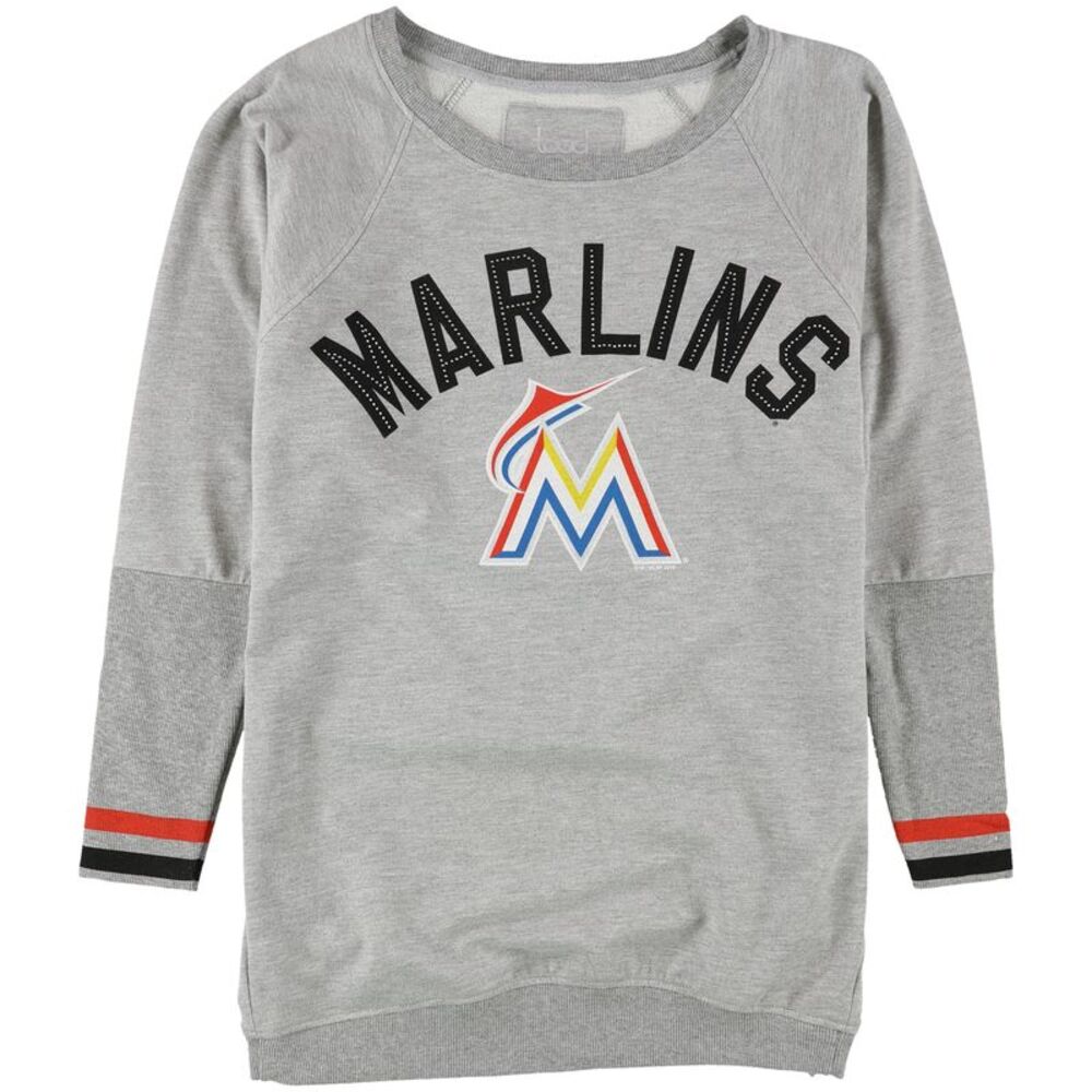Touch Womens Miami Marlins Sweatshirt, NWT